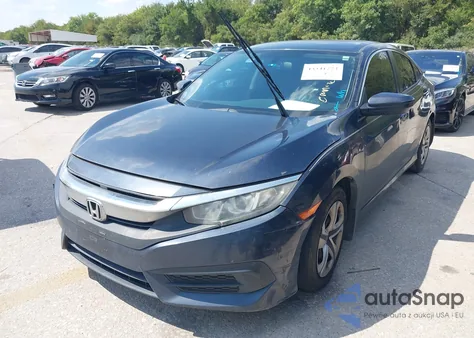 2017 Honda Civic Lx z USA, uszkodzony, nr VIN 19XFC2F51HE056810